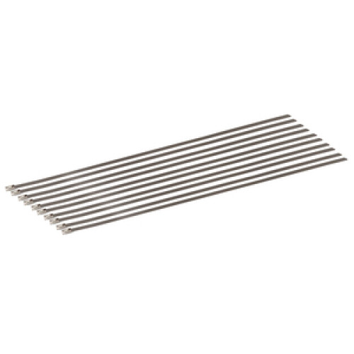 Stainless-Steel Locking Ties - 20" 10-Pack