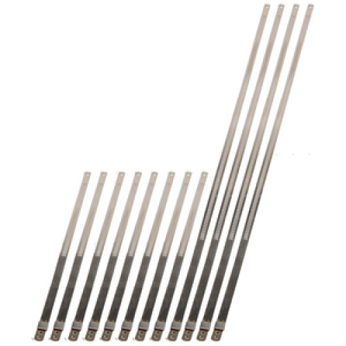 Eight 1/4" (7mm) x 9" & Four 7mm x 20"