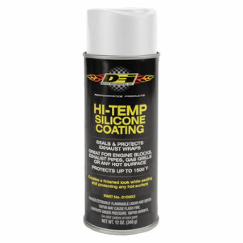 Hi-Temp Silicone Coating Spray - White