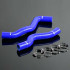 Silicone Radiator Hoses & Clamps Kit For Mitsubishi Evo 6 99-01 