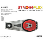 Insert for the rear lower engine mount C3/C4 2008/207/208