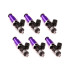 ID1050-XDS, for R32, R33, R34 / RB26. 14mm (purple) adapter tops. Denso lower. Set of 6.