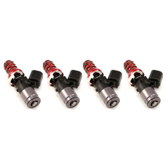 ID1300-XDS, for WRX 2002-2011 & STi 2007+ / Turbo 2.0L & 2.5L. WRX-16B bottom adapters. 11mm (red) adapters