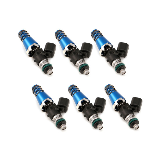 ID1300-XDS, for 1990-1996 300ZX TT. 11mm (blue) adapter tops. Set of 6. *Requires top feed conversion*