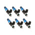 ID1300-XDS, for 1990-1996 300ZX TT. 11mm (blue) adapter tops. Set of 6. *Requires top feed conversion*
