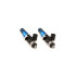 ID1300-XDS, for 03-11 RX-8, 11mm (blue) adaptors. Denso lower cushions. Set of 2. Secondaries Only. Two blue m8 washers