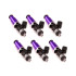 ID1300-XDS, for R32, R33, R34 / RB26. 14mm (purple) adapter tops. Denso lower. Set of 6.