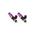 ID1700-XDS, for 79-86 RX-7. 14mm (purple) adaptors. -204 / 14mm lower o-rings. Set of 2.