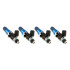 ID1700-XDS, for 88-95 Civic / B, D, H, F Series. 11mm (blue) adapters. Set of 4.