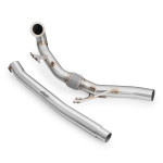 DownPipe MK7/MK7.5 GOLF AWD, GOLF R, A3/S3/TT/TT-S QUATTRO 2.0 TSI Pipe diameter - 76 mm