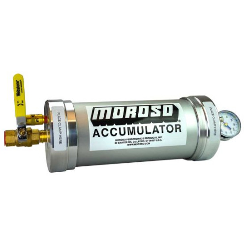 Heavy Duty Accumulator, 1.5 quart capacity, 12" X 4-1/4" cylinder