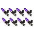 ID2600-XDS, for BMW 5/7 Series, 14mm (purple) adapters, set of 8.