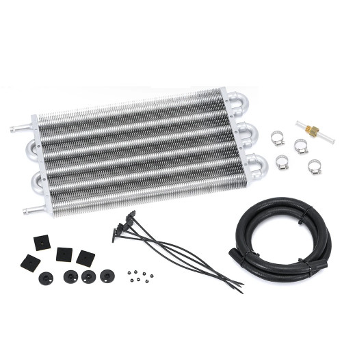 Aluminium 6 Rows Remote Trans Oil Cooler 304.8mmX190.5mmX19.05mm