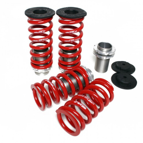 Skunk2 Adjustable Sleeve Coilovers Red 92-01 Honda Prelude