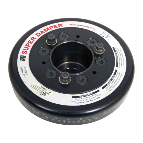 DAMPER - 7.074 - AL - NISSAN V6 350Z VQ35 - 4 GRV REAR PULLEY - RACE - 2RG