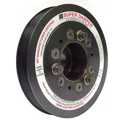 DAMPER - 6.78 - AL - 6 & 4 GRV - NISSAN V6 350Z VQ35 - STREET - 2RG
