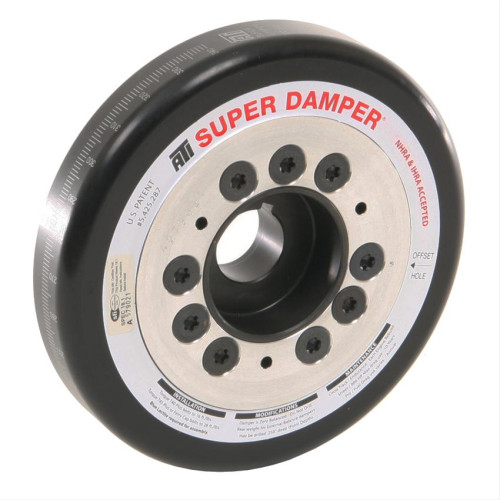 DAMPER - 7.074 - AL - NISSAN SR20 - 4 GRV REAR PULLEY ONLY - FRONT WHEEL DRIVE - RACE - 2RG