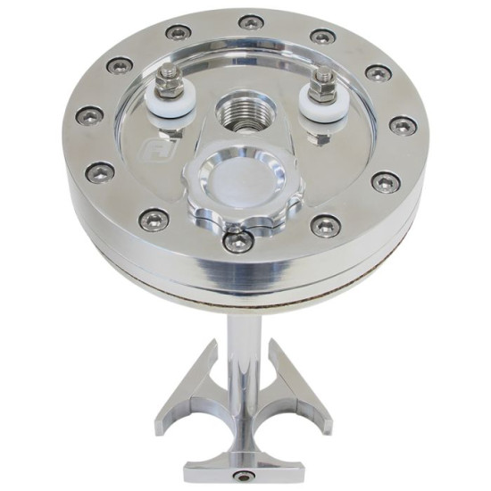 Billet Triple 39mm Fuel Pump Hanger - Polished - Use With AF49-1041 Fuel Pump