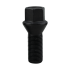 Lug bolt M14x1.5, length 53.5 mm - Black zinc plating