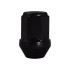 Closed end lug nut M12x1.5, length 34 mm - White zinc