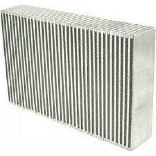 High Performance Bar&plate intercooler core 22L x 14H x 5.5W (Vertical Flow) / Nissan R35 GT-R Fitment High Performance Bar&plate intercooler core 22L x 14H x 5.5W (Vertical Flow) / Nissan R35 GT-R Fitment