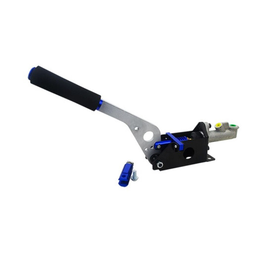 Hydraulic Handbrake With Master Cylinder Vertical / Horizontal Blue