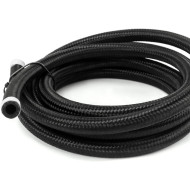 8AN Pro's Lite Black Nylon Line Hose Only For Breathing Applications