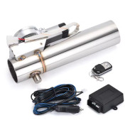 Universal 3.5'' (89mm) Exhaust Pipe Electric I Pipe Cutout with Remote Control