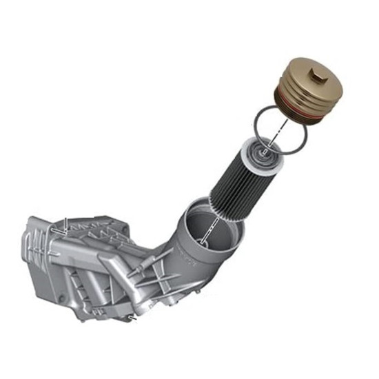 CNC Oil Filter Cover Cap Shell Forged Aluminum BMW N20 N26 N52 N54 N55