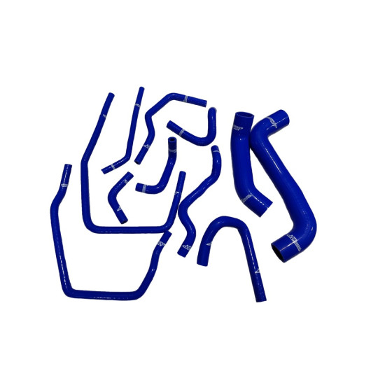 Subaru Impreza GDA/GDB STI 11pc Coolant Hoses Blue