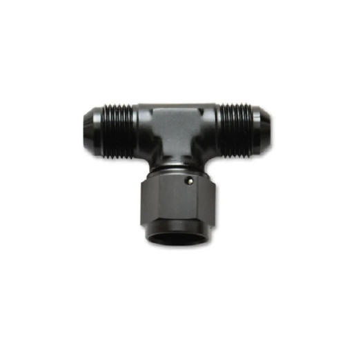 AN Tee Female Swivel On Side -10AN Black Finish Only For Brething Applications