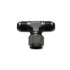 AN Tee Female Swivel On Side -10AN Black Finish Only For Brething Applications