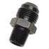 Male Flare Adapter 1/2" NPT to -10AN - Black Finish Only For Brething Applications