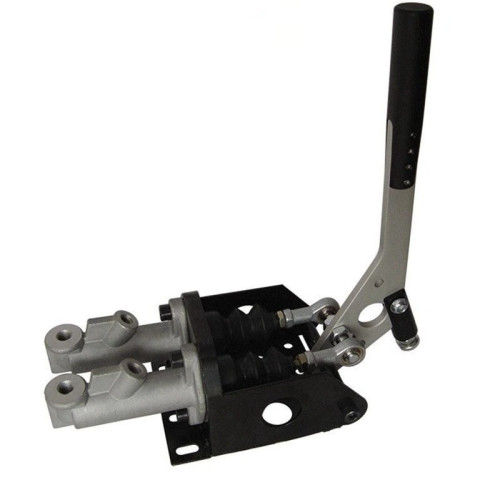 Hydraulic Handbrake With Twin Master Cylinder Vertical 