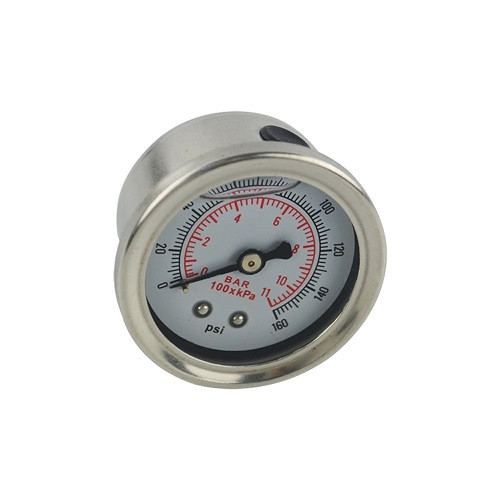 FPR Gauge 0-160psi Liquid Fill