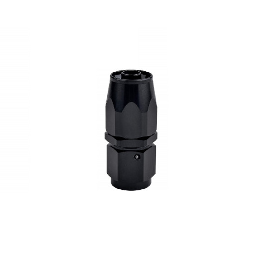 AN-8 Straight Aluminum Swivel Hose End Fitting Black Only For Brething Applications AN-8 Straight Aluminum Swivel Hose End Fitting Black Only For Brething Applications
