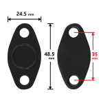 CNC delete block off plate kit Audi vw 1.8T engines air injection combi valve delete MK4 Golf Jetta TT A4 B5 B6 CNC delete block off plate kit Audi vw 1.8T engines air injection combi valve delete MK4 Golf Jetta TT A4 B5 B6