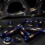R32 VR6 titanium stud exhaust set m8 1.25 54mm (14)