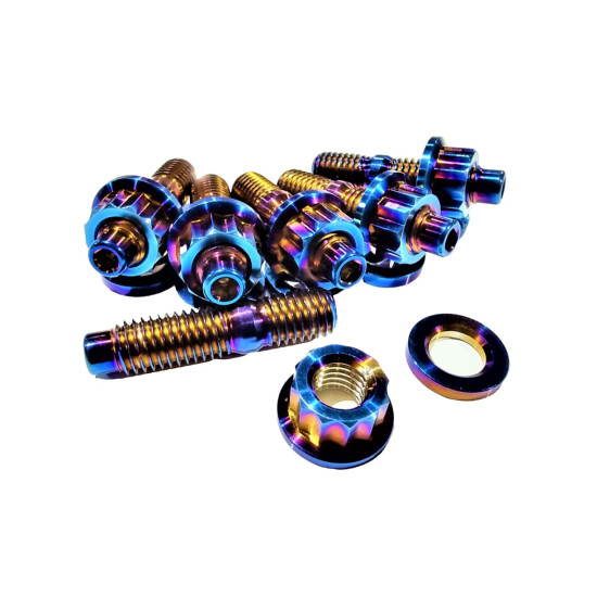 R32 VR6 titanium stud exhaust set m8 1.25 54mm (14)
