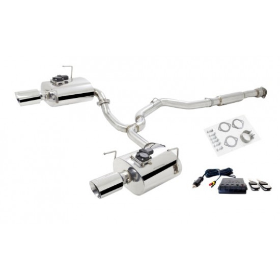 Subaru WRX Sedan 2009-2011 / Forester XT (SH) and Diesel (SH) 2009-2012 Stainless Steel 3" High Flow Cat-Back System With Varex Mufflers