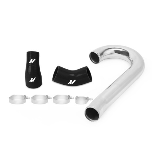Mitsubishi Lancer Evolution VII/VIII/IX Lower Intercooler Pipe Kit, 2001-2007, Black Hoses