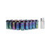 Aluminum Locking Lug Nuts, M12 x 1.5, Neo Chrome