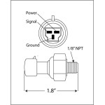 Premium Oil/Fuel Pressure Sender