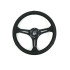 NRG Reinforced Perforated Leather Racing Steering Wheel 350mm / 2.5in Deep / 4mm