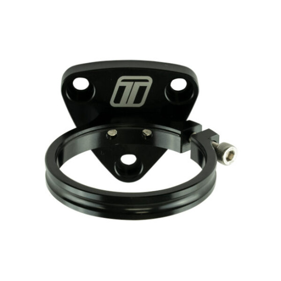 Fuel Pressure Regulator Billet Mounting Bracket (Black)