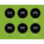 Turbo Speed Gauge Without Sensor (Includes open auxiliary channels for other devices such as MAP, Thermocouples, and Pressure Transducers)