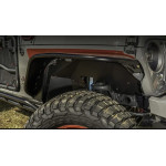 Heavy Duty Off-Road Black Aluminum Alloy Front Fender Liners for Wrangler JL