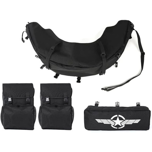 Spare Wheel Bag for Jeep Wrangler JL 2/4 door 2007-2020