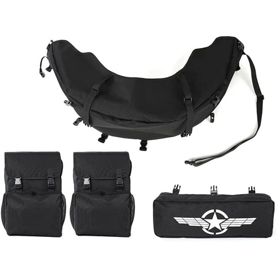 Spare Wheel Bag for Jeep Wrangler JL 2/4 door 2007-2020