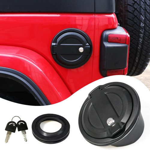 Wrangler JL gas cap with lock